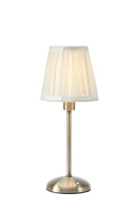 Lampa stołowa akumulatorowa ANNO Biały gwint 1xE14 109126 Markslojd