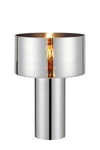 Lampa stołowa CORIN Chrom gwint 1xE27 109144 Markslojd