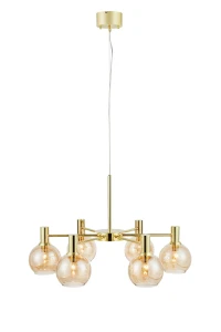 Lampa wisząca AMBRA Bursztyn gwint 6xE14 109153 Markslojd