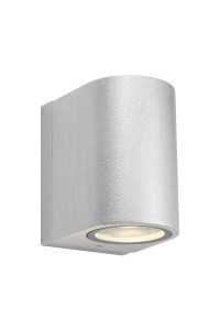 Kinkiet elewacyjny ALOR Srebrny gwint 1xLED 109109 markslojd