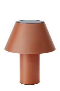 Lampa stołowa akumulatorowa/solarna VIVO Brązowy gwint 1xLED 109124 markslojd