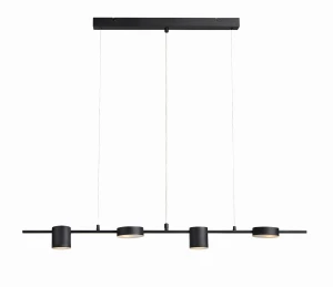 Lampa wisząca ROW 4L Czarny 107746 Markslojd