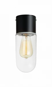 ZEN Sufitowa 1L Czarny/Przezr IP44 107796 Markslojd