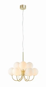 Lampa wisząca BIANCO 9L 107994 złoty/biały Markslojd