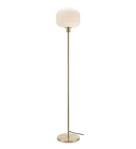 Lampa podłogowa SOBER Mosiądz szczotkowany/Biały 108054 Markslojd