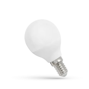 ŻARÓWKA LED KULKA 6W 3000K E14 CIEPLA BIAŁA SPECTRUMLED