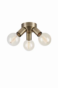 Lampa sufitowa MAZZO Ceiling 3L Antyczny mosiądz 108550 Markslojd