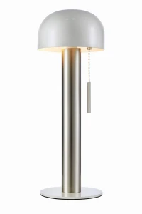 Lampa stołowa COSTA Table 1L Nikiel satynowy/White 108577 Markslojd