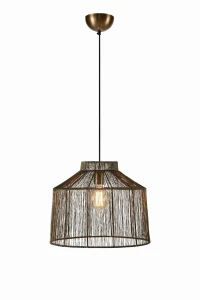 Lampa wisząca CAPANNA Pendant 1L Antyczny Mosiądz 108667 Markslojd