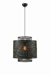 Lampa wisząca STRATI Pendant 1L Matt Czarny 108676 Markslojd
