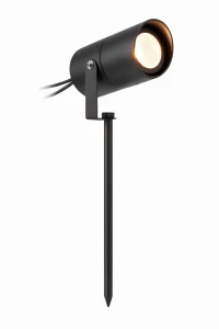 Lampa zewnętrzna ogrodowa dogruntowa UNITE 12 Spot 3W Czarny 108639 Markslojd