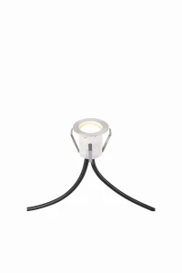 Oprawa wpuszczana oczko zewnętrzne UNITE 12 Decklight 6L 0,4W Steel 108644 Markslojd