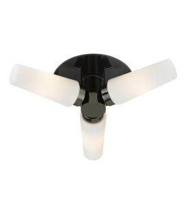 Lampa sufitowa BRASTAD  3L Czarny/Biały IP44 Markslojd