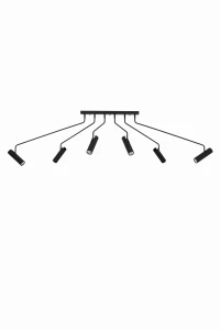 Lampa sufitowa RAMUS Ceiling 6L Black Markslojd
