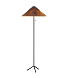 Lampa podłogowa PLISADO Floor 2L Black/Grey 108761 Markslojd