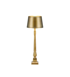 Lampa stołowa METALLO Table 1L Antique Brass 108774 Markslojd