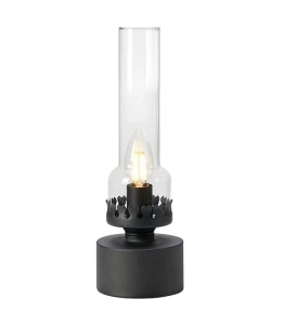 Lampa stołowa KANDELLA Table 1L Sandy Black/Clear 108786 Markslojd