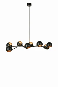 Lampa wisząca EDGAR Czarny 8xE14 108852 Markslojd