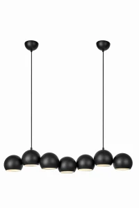Lampa wisząca CUPOLO Czarny 7xE14 108860 Markslojd