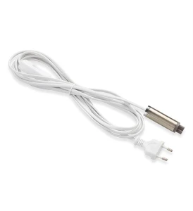 Kabel startowy EXPAND 3,5m Wallplug+Switch Steel 107522 Markslojd