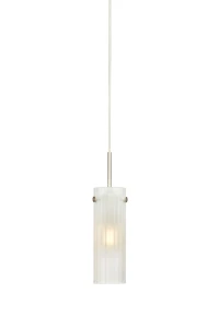 Lampa do okna TIBIA szklany matowy ryflowany klosz, do gniazda ściennego 109014 Markslojd