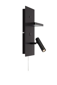 Kinkiet ścienny CARICA Black LED 3000K 125Lm 109018 Markslojd
