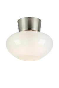 Lampa sufitowa MALAGA E27 White, Satin Nickel 109025 Markslojd