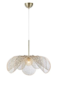 Lampa wisząca STYRKA Beżowy gwint 1xE27 109170 Markslojd