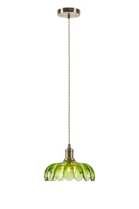 Lampa wisząca KURAGE Zielony gwint 1xE27 109177 Markslojd