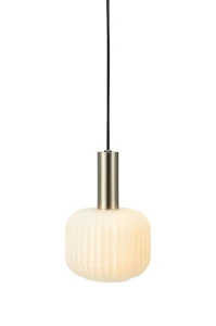 Lampa do podwieszenia w oknie SOBER, żłobiony szklany klosz 108122 Markslojd