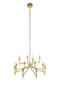 Lampa wisząca REGENT złoty 108106 Markslojd