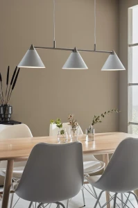 Lampa wisząca KLINT biały/stal 108075 Markslojd