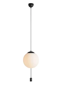 Lampa wisząca HERE 3L 107902 czarny/biały Markslojd