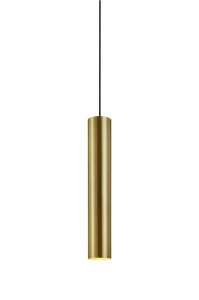 Lampa do okna RUBEN ze szczotkowanego mosiądzu z czarnym przewodem 107880 Markslojd