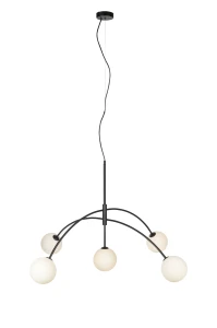 Lampa wisząca HEAVEN 5L Czarny/Biały 107560 Markslojd