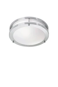 TABY LED Plafon Chrom/Biały 105621 Markslojd