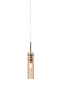 Lampa wisząca VIBIA 109294 antyczny mosiądz/bursztynowy Markslojd